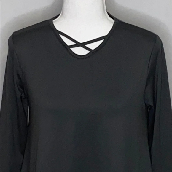 For All Seasons by Paper Crane Charcoal Top - XL - Picture 2 of 5